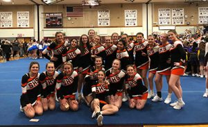Schuylerville High School cheerleading team