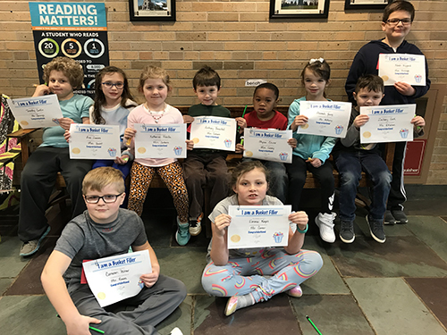 Elementary bucket fillers for January 24