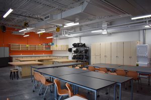 The new Ag Tech room