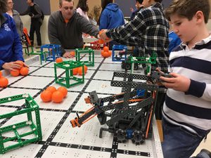 Schuylerville middle school students compete in robotics challenge