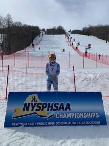 Hannah Klingebiel at the Alpine Skiing State Championship