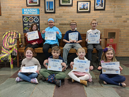Bucket fillers for January 31
