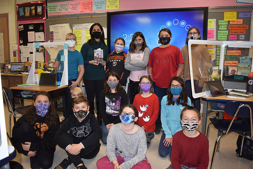 Ms. Senatore's fifth grade class