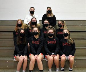 2020-21 girls JV basketball team