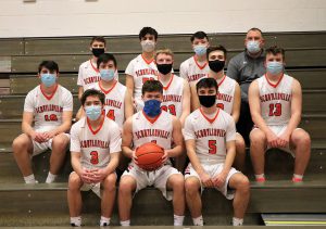 2020-21 boys JV basketball team