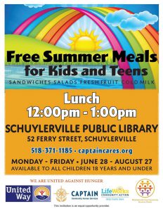 summer 2021 meal flyer