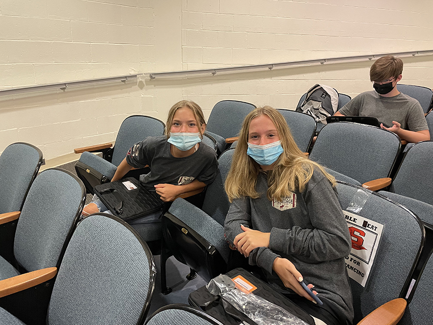 Schuylerville High School freshman students Schuylerville