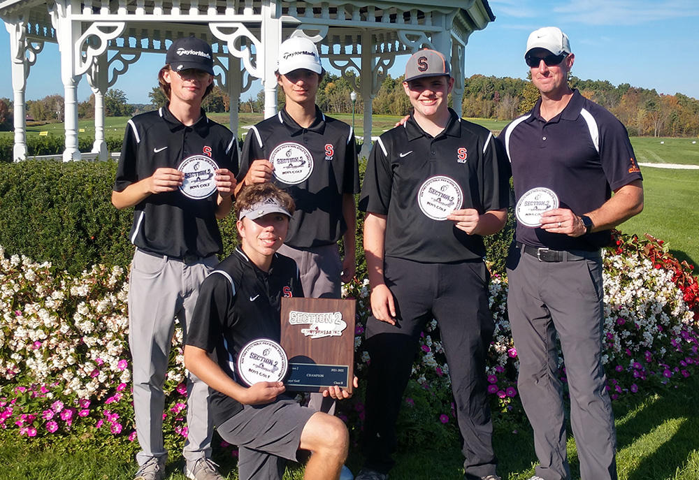 2021 Schuylerville golf team