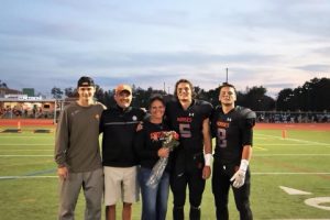 Owen Sherman with his family.