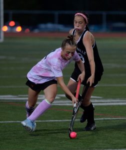 Isabel Reitano-Stayer during the 2021 field hockey season.