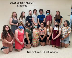 2022 NYSSMA vocal students