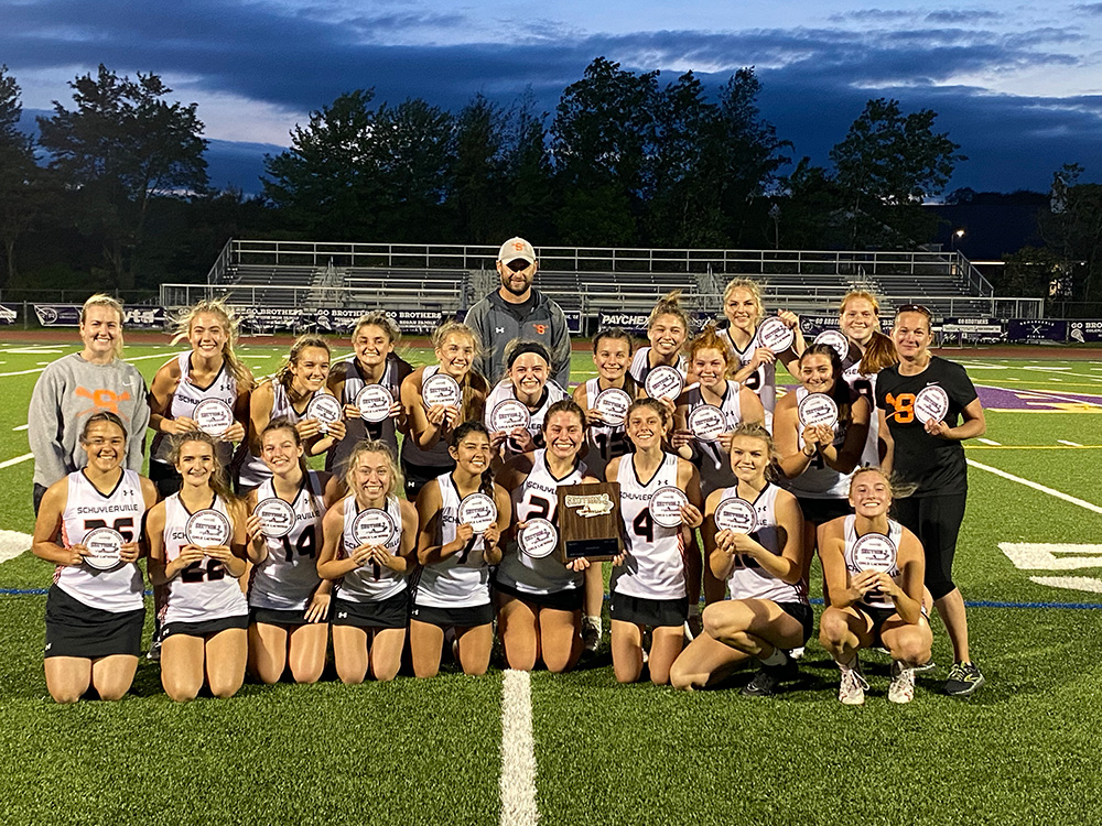 Girls lacrosse 2022 section 2 champions