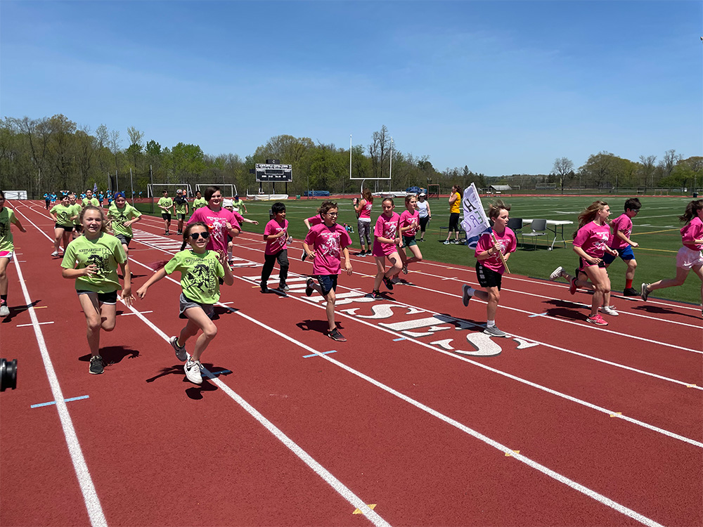 Students participate in the 2022 Fun Run