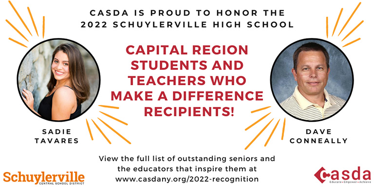 CASDA annual recognition recipients