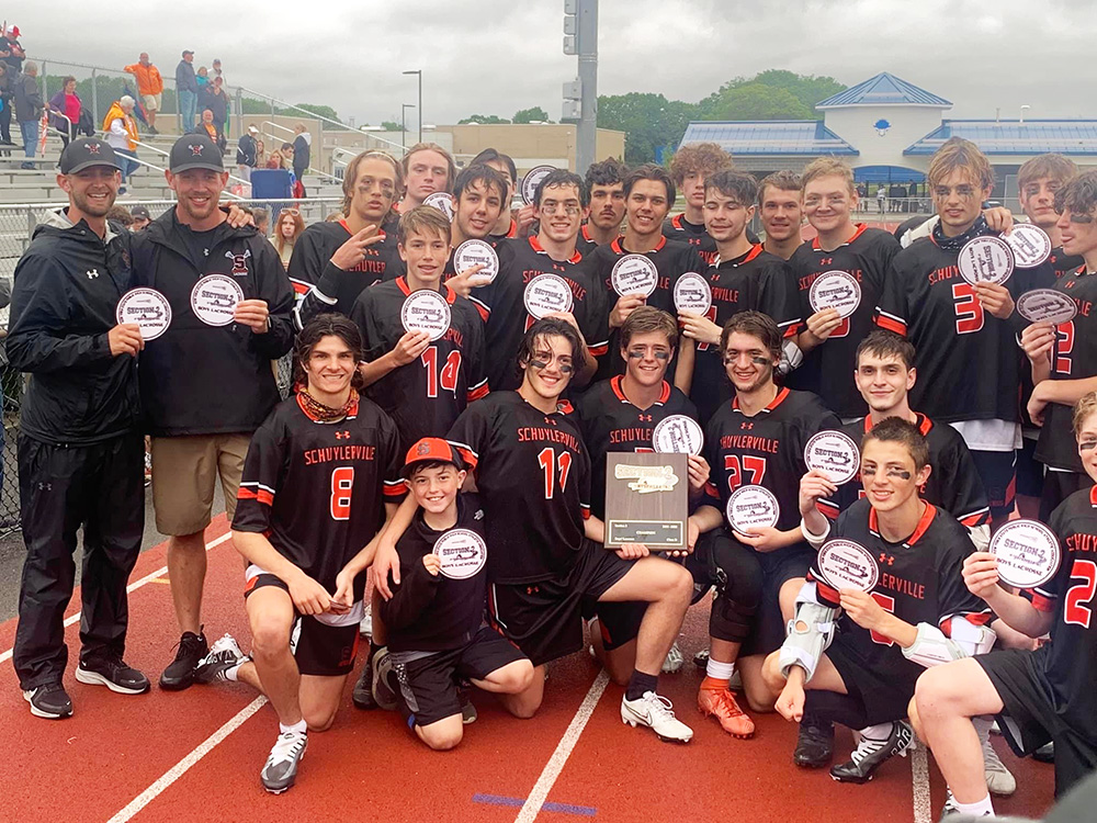 Schuylerville Boys varsity lacrosse team