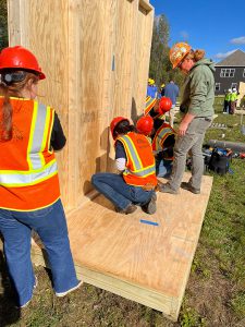 shed building process