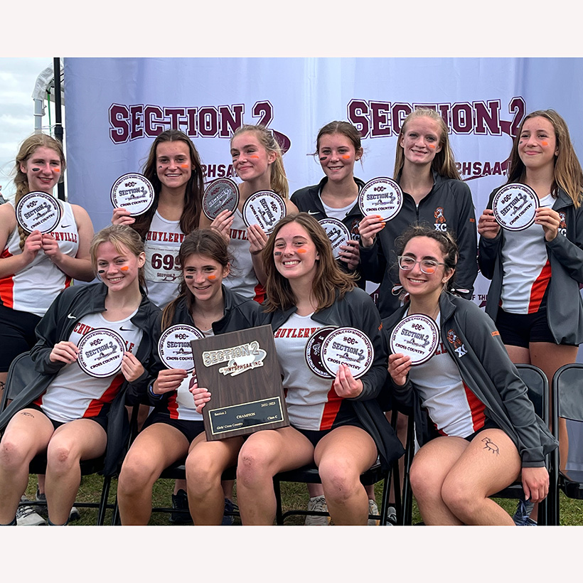 Section 2 Cross Country champions