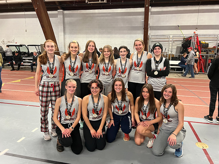 Foothills League Championship, 2022-23 Schuylerville girls indoor track team