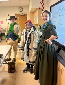 Ft. Ticonderoga educators visit middle school students