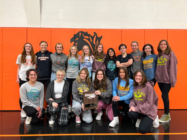 Girls indoor track & field athletes named 2022 Section 2 champions