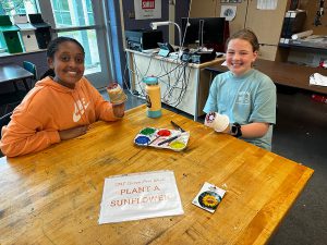 MS students participate in screen free activities