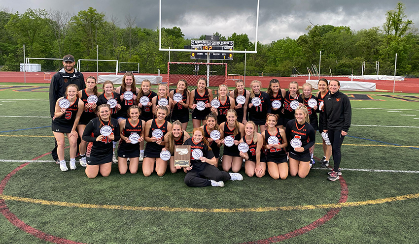 Section 2 Class D girls lacrosse champion