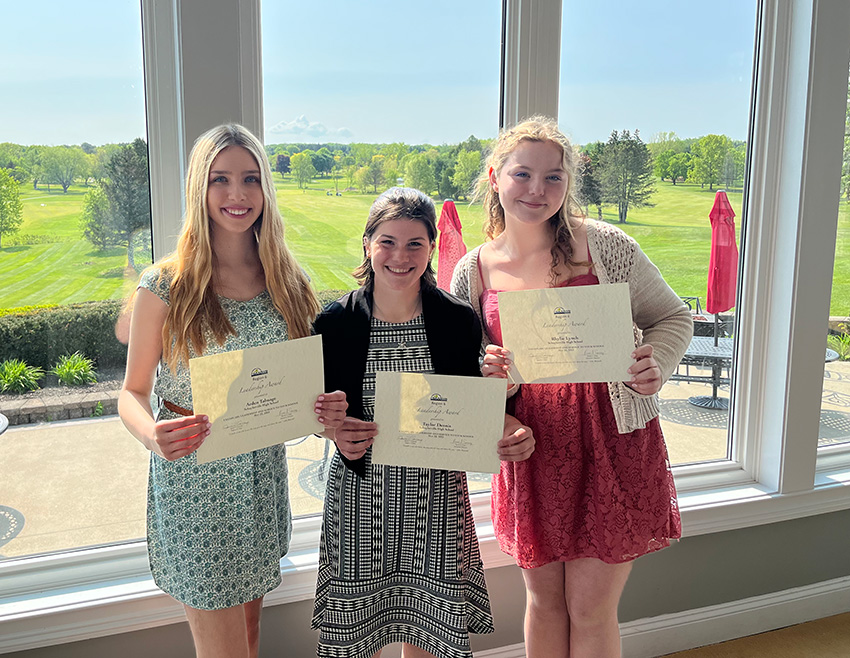 Students recognized at SAANYS breakfast