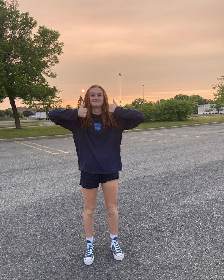 Varsity girls outdoor track and field named Section 2, Division 3