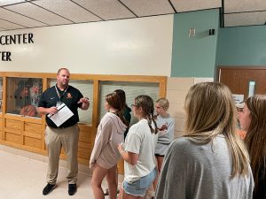 Students tour Schuylerville High School