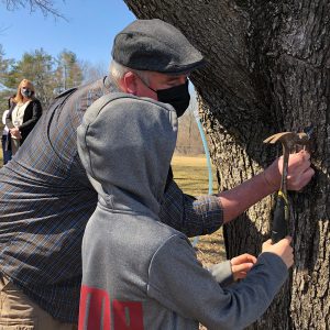 Dave Mehan maple sugaring