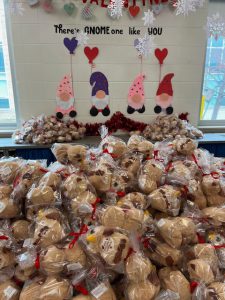 Mrs. Jordan's students deliver Valentine's Day owls