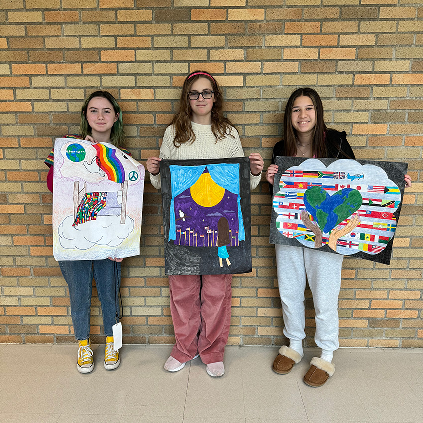 2023 Lions Club Peace Poster winners