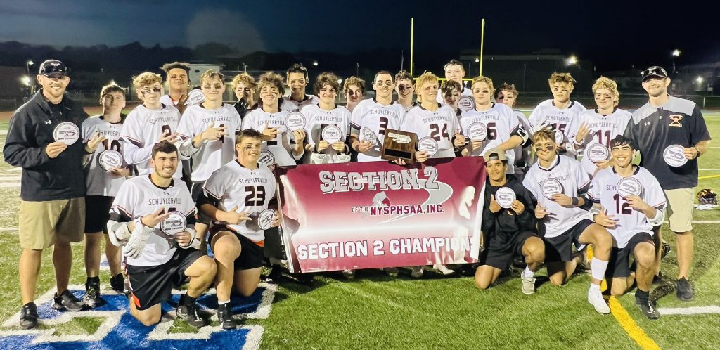 Schuylerville High School boys varsity lacrosse team