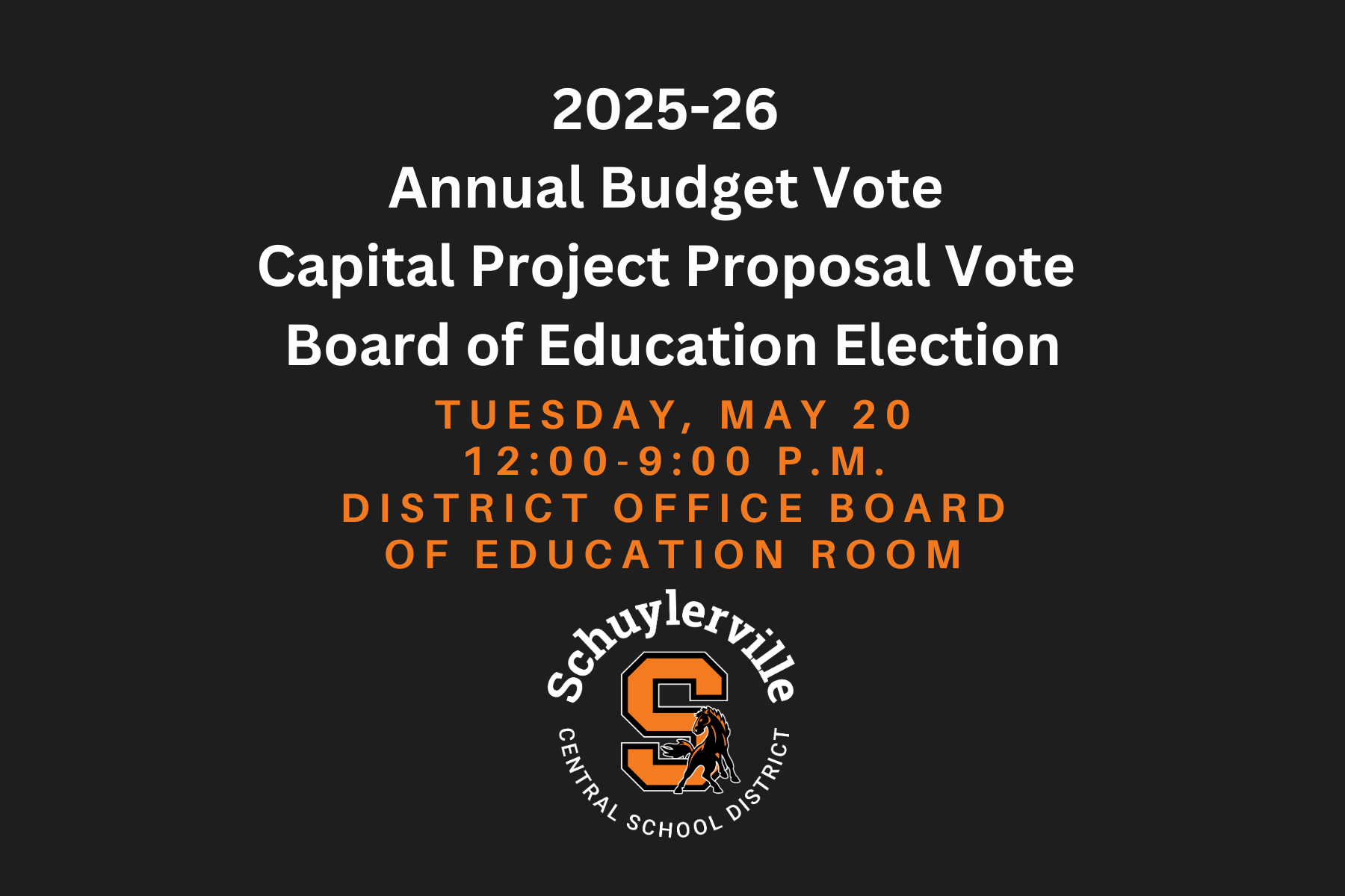 2025-26 Annual Budget Vote