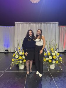 Taylor Barraclough and Emily Tavares