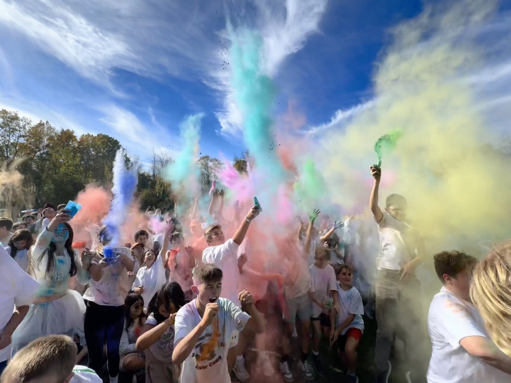 Middle school color run