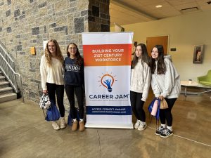 Students at 2025 Career Jam in Malta.