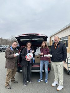 Thanksgiving turkeys ready to be delivered