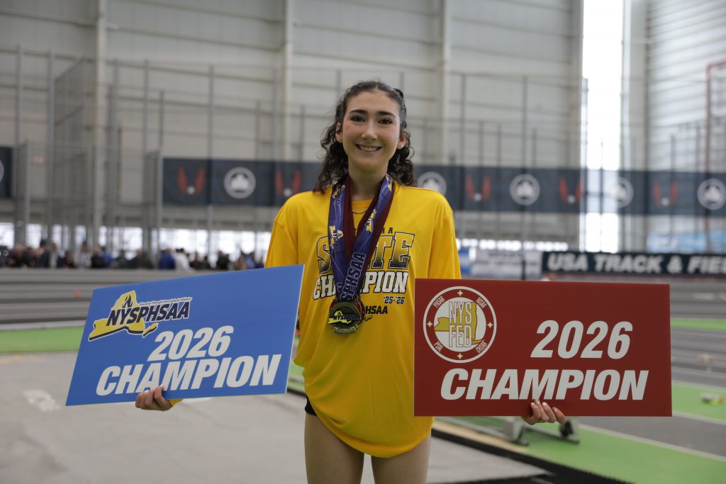 Meaghan Lynch 2-time NYSPHSAA state champion in long jump