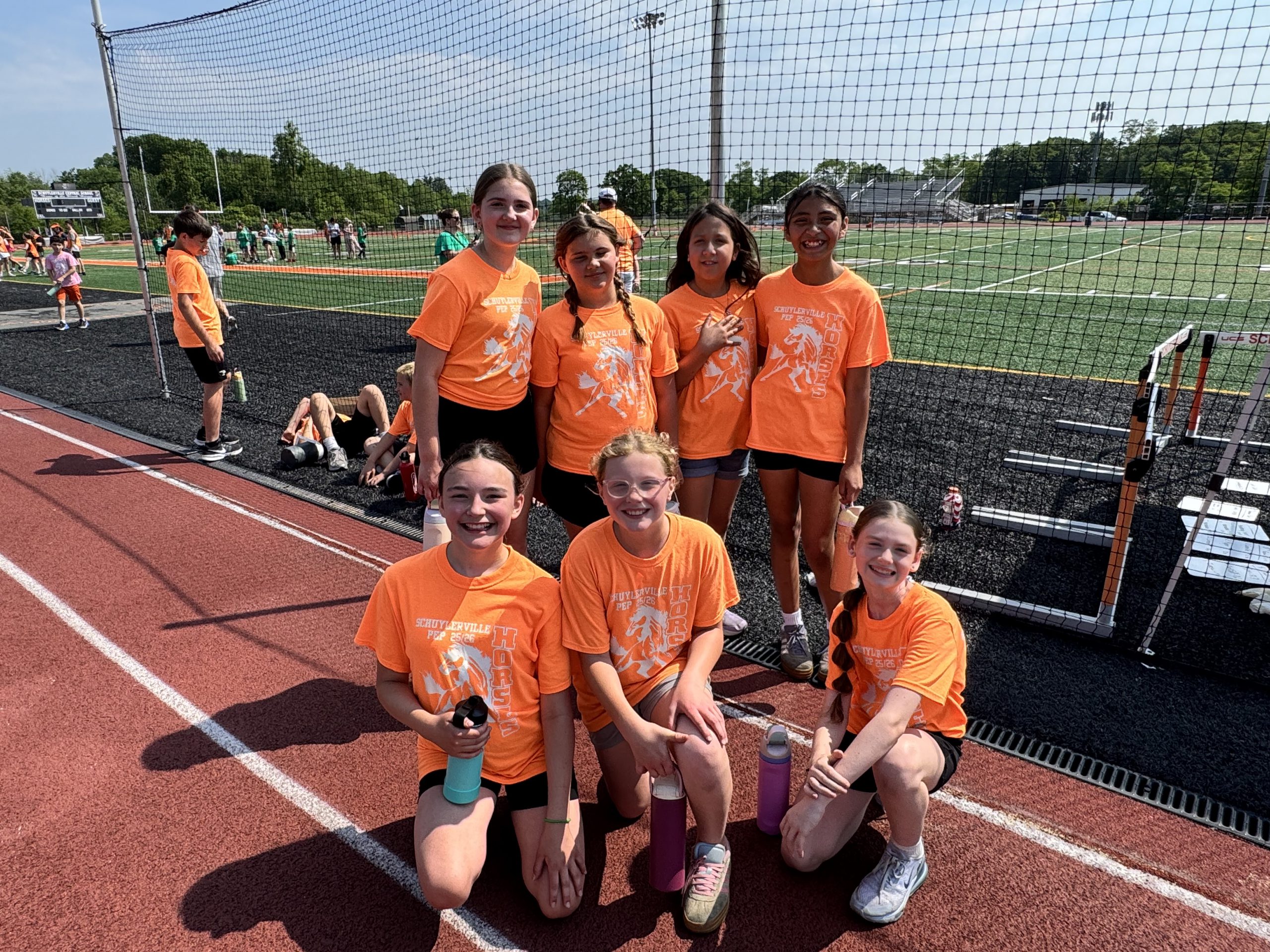 Students during the 2026 Field Day