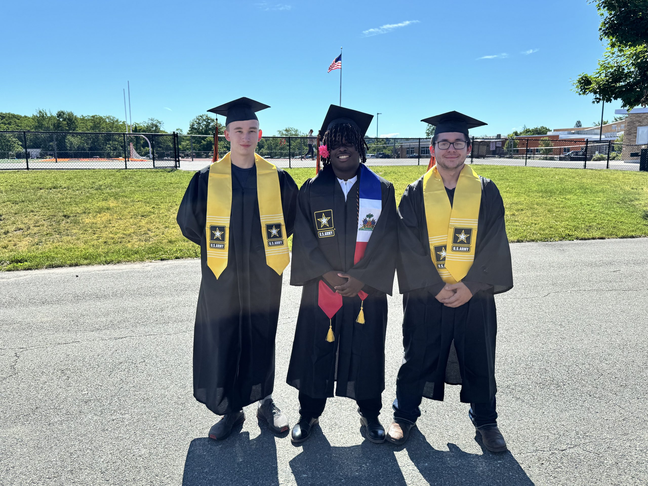 Three Class of 2026 students plan to enter the military after graduation