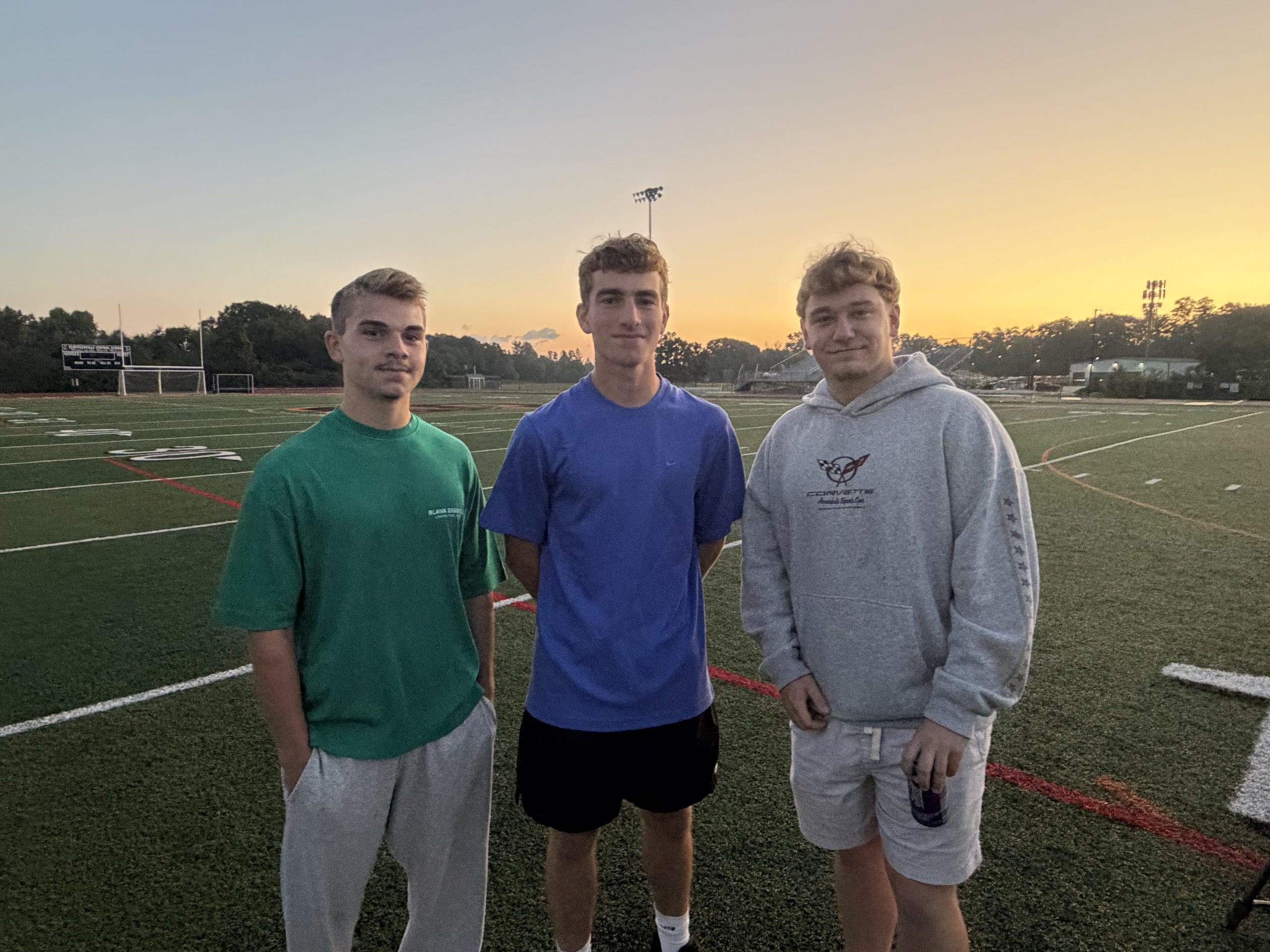 Schuylerville High School students' senior sunrise