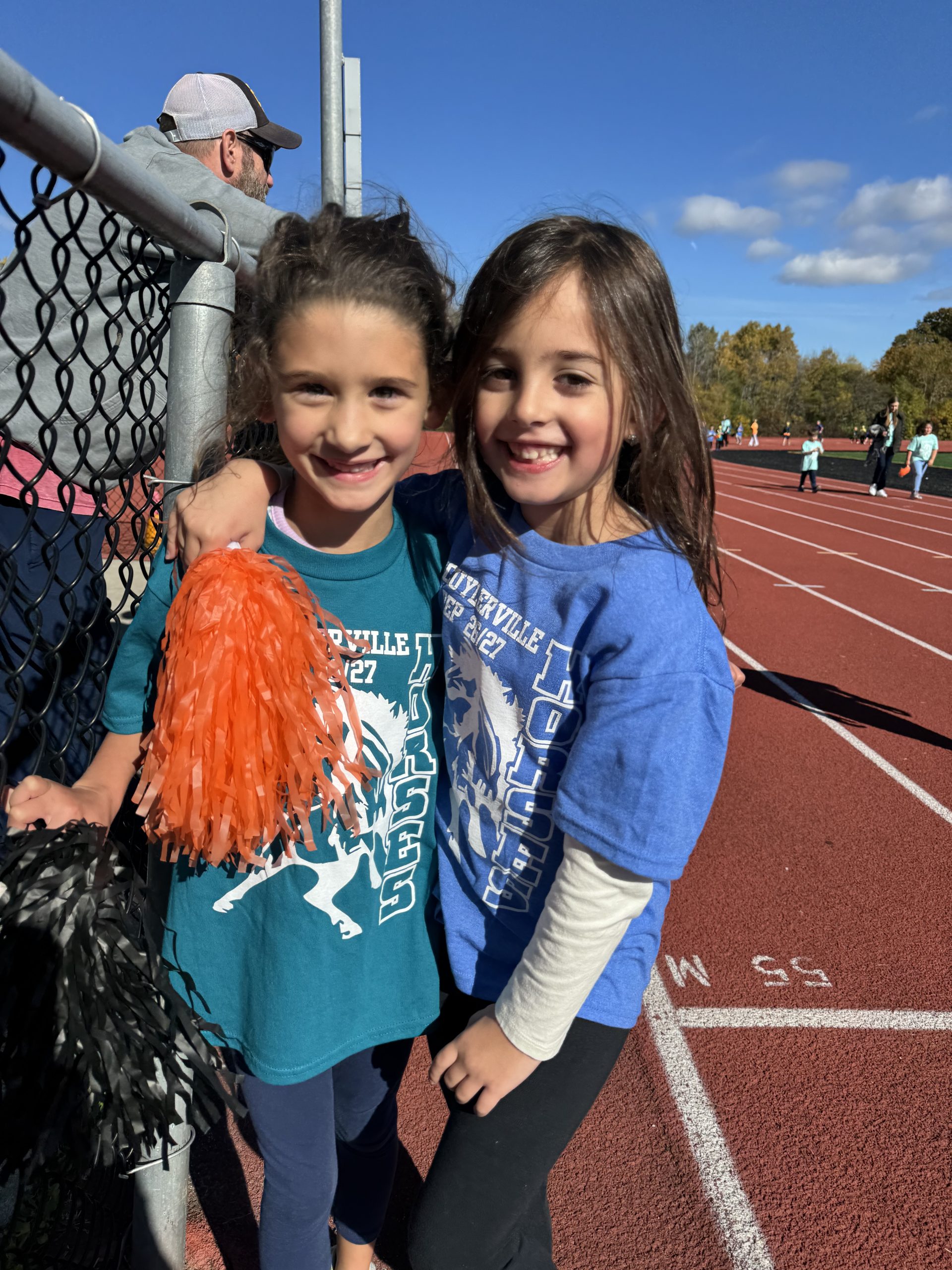 First grade students at the 2026 color run